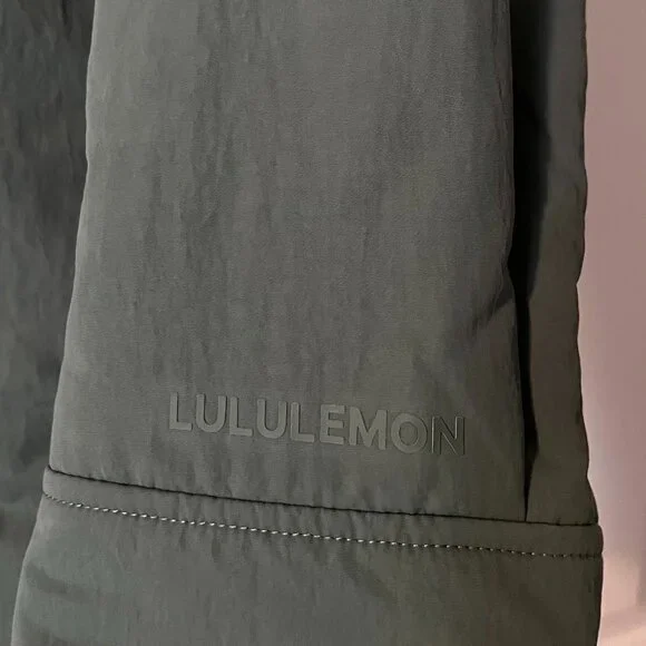 Lululemon Lightweight Insulated Shirt Jacket Size XS Green/Grey Eucalyptus - Picture 5 of 10